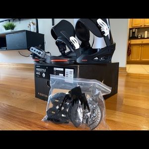 Burton Freestyle Black Snowboard Bindings 2020